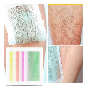 LANBENA <span class=keywords><strong>strisce</strong></span> di cera <span class=keywords><strong>per</strong></span> la depilazione del corpo delicato all'aloe Vera <span class=keywords><strong>per</strong></span> uomo donna giallo di grandi dimensioni - Product Image 4