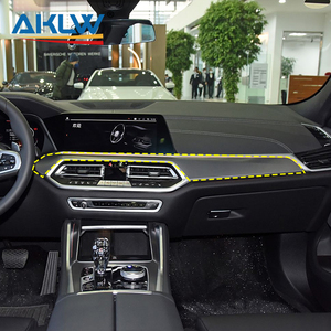 Copertura in Vera Fibra di Carbonio per Pannello Strumenti e Console Centrale <span class=keywords><strong>BMW</strong></span> <span class=keywords><strong>X5</strong></span> G05 X6 G06 2019-2020, <span class=keywords><strong>Accessori</strong></span> Interni - Product Image 6