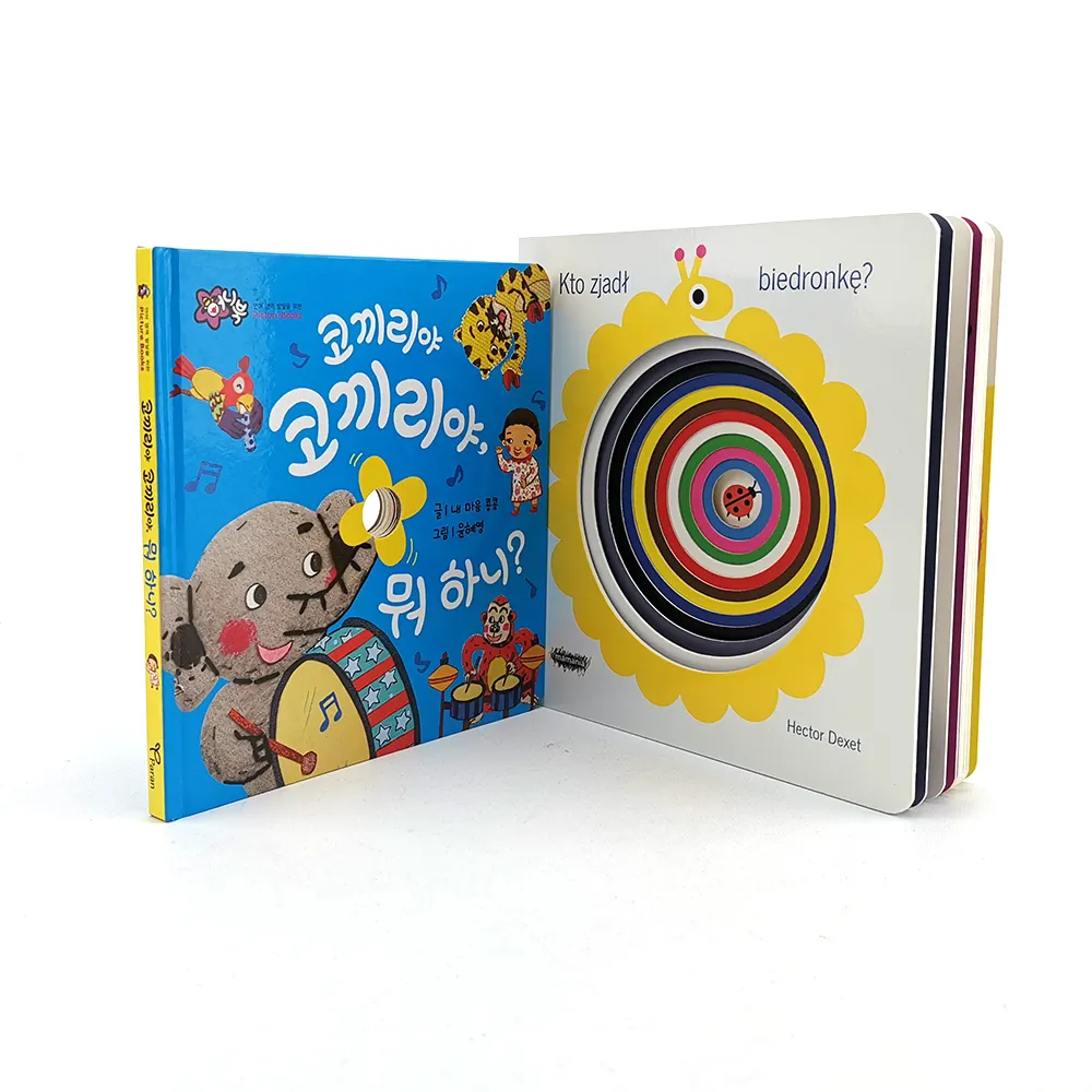 China Fabriek Prijs Offset Boekdrukservice Kinderbord Boekdruk