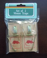 DD2311 Piège à rongeurs domestiques pour jardin et cuisine – Capture rapide, efficace et sûre – Pince à rats en métal à pédale – Pièges à souris en bois