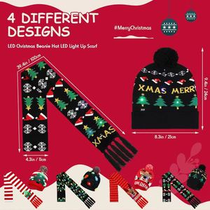 Sombrero de <span class=keywords><strong>Navidad</strong></span> LED Flash de <span class=keywords><strong>Navidad</strong></span> con luz sombrero de punto <span class=keywords><strong>regalo</strong></span> de <span class=keywords><strong>Navidad</strong></span> para adultos decoraciones de fiesta de año nuevo de <span class=keywords><strong>Navidad</strong></span> - Product Image 5