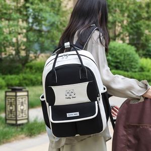 Outdoor Travel Baby Supplies Storage Bag Simple <b>Large</b> Capacity Mommy <b>Backpacks</b> - Product Image 4