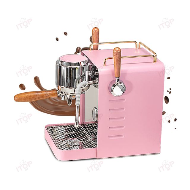 Factory Bestseller White Color Stainless Steel Abs Semi Automatic Espresso Coffee Machine