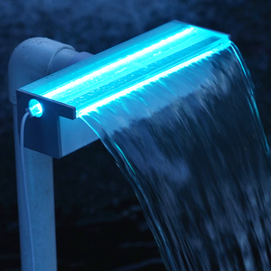 Đài Phun Nước Treo Tường Mini Trong Nhà Ngoài Trời Trang Trí Sân Vườn Thác Nước Bể Bơi Acrylic Mùa Thu Nước - Product Image 1