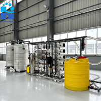 Système d'osmose inverse industriel à grande échelle 10T/H, station de traitement d'eau par osmose inverse, machine de purification d'eau pour diverses eaux brutes