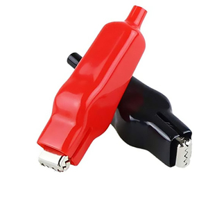 Câbles de test électriques DIY à conducteurs en cuivre gainés, pinces crocodiles double extrémité, isolation PVC, <span class=keywords><strong>220V</strong></span>, usage industriel - Product Image 1