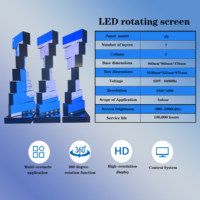 Pantalla LED Publicitaria Haowei P2, Resolución 1080P, Ángulo de Visión de 360°, Píxel de 2mm, Montaje Personalizado de 7 Capas, Uso Interior/Exterior, CMS