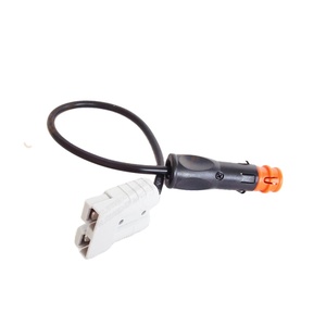 CHENF 15A DC Connecteur 2-en-1 pour démarrage rapide de voiture/<span class=keywords><strong>bateau</strong></span>, prise allume-cigare, câble de 30 cm, borne en cuivre 600V, qualité supérieure - Product Image 2