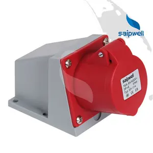Saipwell ABS Industry Surface Mounted Waterproof Socket IP44 Japan Type Waterproof Socket Plug Outlet(IP66)