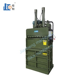 Dọc Đôi Xi Lanh Chất Thải OCC Các Tông Chai PET Baler Máy - Product Image 4