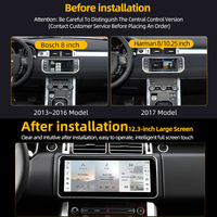 Pour Range Rover Vogue 2013-2017, écran tactile Android 12,3 pouces, GPS, CarPlay sans fil, navigation automatique DSP pour multimédia, 1 an