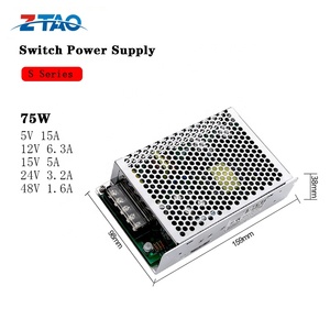 SMPS AC để DC chuyển đổi với LED trình điều khiển 12V 6.3A (nhỏ) 220V AC đến 24V DC chuyển đổi chế độ cung cấp điện và CCTV Adapter - Product Image 2
