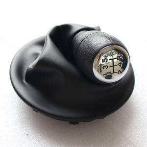 Pomo de palanca de cambios cromado para coche, cubierta de arranque Gaitor para Citroen <span class=keywords><strong>Berlingo</strong></span> 1996-2008, para Peugeot Partner 1996-2008 - Product Image 4