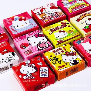 Y2K卡通人物仿真寿司零食饼干小猫盒汉堡面条食物吊饰配件垃圾手机壳工艺品 - Product Image 3