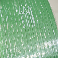 Sangles d'emballage PET 16mm 19mm 25mm 32mm, ceintures de cerclage vertes personnalisables, rouleau de cerclage manuel en plastique