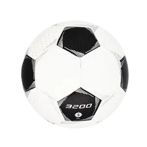 all over customized Official machine sewn football de ballon Breathable leather soccer ball size 5