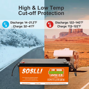 Batterie lithium-ion 24V 100Ah en gros, cellules LiFePO4 de qualité A pour stockage d'énergie solaire domestique, camping-car, <span class=keywords><strong>moteur</strong></span> de pêche à la traîne, <span class=keywords><strong>bateau</strong></span> - Product Image 3