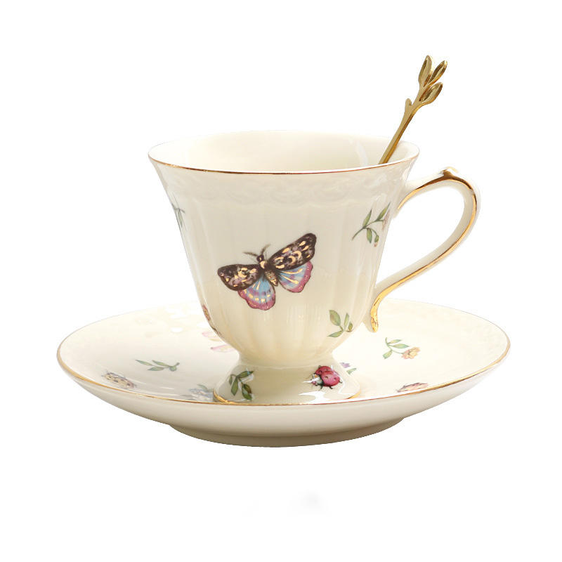 butterfly cup and saucer