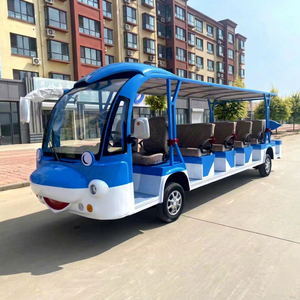 Carro Eléctrico de Turismo de Control Sencillo, Autobús de Transporte Turístico con Pedales de Aleación de Aluminio para Grupos Grandes - Product Image 1