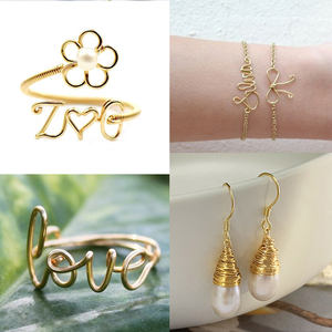 最高品質のジュエリービーズワイヤー変色しないジュエリーワイヤー14Kゴールドフィルドワイヤー - Product Image 6