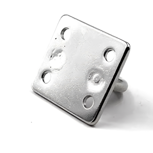 Plaque de fixation murale/plafond robuste en <span class=keywords><strong>acier</strong></span> <span class=keywords><strong>inoxydable</strong></span> 304 avec œil diamanté, idéale pour les balançoires de yoga, les hamacs et la quincaillerie de bateau - Product Image 4