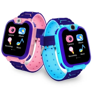Nuovo Design Q12 Smartwatch GPS <span class=keywords><strong>per</strong></span> <span class=keywords><strong>Bambini</strong></span>, Telefono con Fotocamera, Impermeabile, Posizionamento LBS, Scheda SIM 2G, Chiamate, <span class=keywords><strong>per</strong></span> <span class=keywords><strong>Bambini</strong></span> - Product Image 1