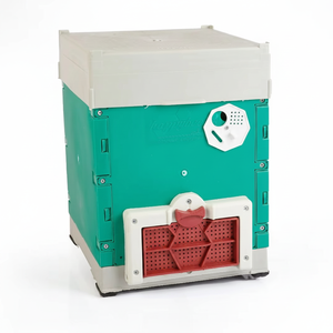 FEZA Machine de jeu personnalisée en plastique, modèle Queen Bee Hive Lucky Game, verte avec entrée rouge et couvercle blanc - Product Image 2
