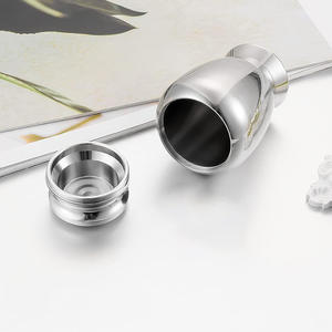 Новая металлическая урна для животных 75x45 мм, современный дизайн, фиолетовая, без рисунка, открывающаяся, Китай, для любимых людей - Product Image 3