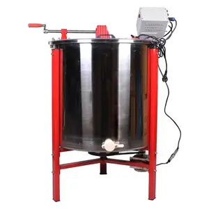 High quality 6 frames three using way honey extractor of beekeeping equipment