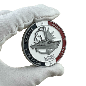 Antique tin mạ 3D mềm men Kẽm hợp kim kim loại đồng xu tùy chỉnh pháp kỷ luật honneur kỷ niệm tiền xu thiết kế riêng của bạn Logo - Product Image 2