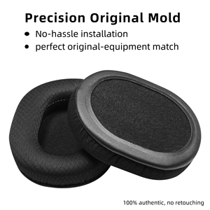 Almohadillas <span class=keywords><strong>de</strong></span> tela <span class=keywords><strong>de</strong></span> malla duraderas <span class=keywords><strong>de</strong></span> repuesto para <span class=keywords><strong>Audio</strong></span> <span class=keywords><strong>Technica</strong></span> <span class=keywords><strong>ATH</strong></span> <span class=keywords><strong>M50X</strong></span> M50XBT M50RD M40X M30X M20X, accesorios para auriculares - Product Image 4