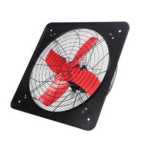CE Approved Kitchen Axial Window Ventilation Exhaust Fan Axial Flow Fan Wall Mounted With Grill