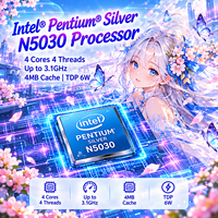 Tablet PC Portabel 10.1 Inch Intel N5030 8GB 128GB SSD Win 11 Tersedia, Dilengkapi Keyboard dan Stand Holder Gratis, 2 in 1 Mini Laptop PC