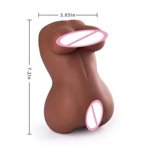 Masturbatore Maschile a Forma di Aeroplano, Modello Invertito, Alta Simulazione, Doppio Foro, con Capezzoli, Tipo Bambola Famosa, Inseribile, Sensazione Reale al Tatto - Product Image 4