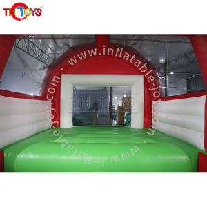 Portería de Fútbol Inflable de PVC para Niños, Herramienta de Entrenamiento de Trampolín para Actividades al Aire Libre, Incluye Accesorio de Soplador - Product Image 6