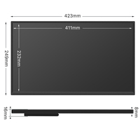 Monitor Portátil de 18.5 Pulgadas, 100Hz, IPS 1080p, USB C HD, Disponible en EE. UU. y la UE, Pantalla Secundaria para Juegos, para Laptop, PC, PS5, Xbox, MacBook, OEM, ODM