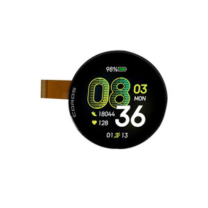 จอแสดงผลวงกลมขนาด 1.75 นิ้ว ความละเอียด 466x466 MIPI/CPU/SPI ความสว่างสูง 700nits จอ AMOLED ทรงกลมพร้อมระบบสัมผัสแบบ On-Cell - Product Image 1