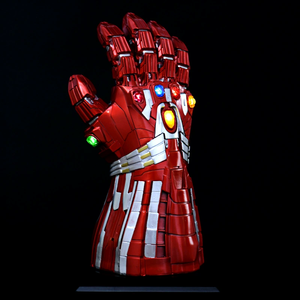 Gants <span class=keywords><strong>Thanos</strong></span> unisexes entièrement en métal, avec fonction LED, pour les 8-13 ans, thème dessin animé - Product Image 6