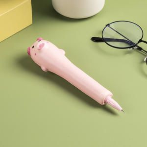 Diseño elegante <span class=keywords><strong>para</strong></span> niños, juguete <span class=keywords><strong>para</strong></span> aliviar el estrés, forma de animal lindo <span class=keywords><strong>kawaii</strong></span>, bolígrafos novedosos, bolígrafo blando con logotipo - Product Image 3
