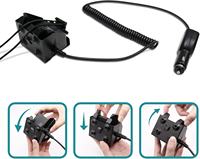 Pengisi Daya Perjalanan MOTOROLA NNTN8525A RLN6433A / RLN6433B dengan Adaptor VPA untuk Radio Dua Arah DP2400E DP4800E XPR7550E DGP8550E DP4400E