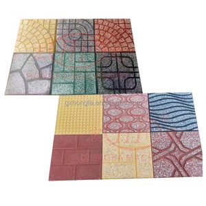 Machine vibrante automatique pour moules <span class=keywords><strong>de</strong></span> pavés, dalles, briques, <span class=keywords><strong>PVC</strong></span>, machine <span class=keywords><strong>de</strong></span> moulage plastique pour carreaux <span class=keywords><strong>de</strong></span> terrazzo - Product Image 1