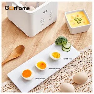 Household Cute Rapid Egg Cooker 5 Eggs Electric Boiling Steam Egg Poacher Boiler