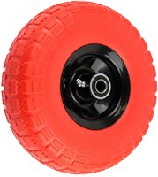 Roues en mousse PU colorées 10x3.50-4, les plus populaires aux États-Unis, compatibles FBA, grande capacité de charge, pour chariot à roulettes