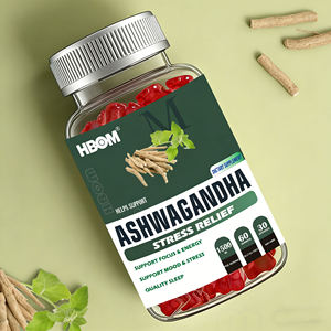 حلوى الأشواغاندا لتخفيف التوتر ودعم النوم، قوة إضافية مع هدوء طبيعي، نباتي، خالٍ من المواد المعدلة وراثياً - Product Image 4