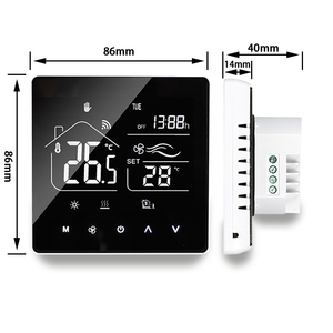 Alta Qualidade Wifi Smart Termostato Programável ar Condicionado Termostato Digital - Product Image 3