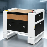 Machine de gravure et de marquage laser 4060, découpeuse laser CO2 pour plaques signalétiques en plastique
