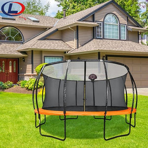 Trampolín Redondo con Luces LED para 5 Personas, Equipo de Parque de Diversiones, Bungee Jumping para Niños al Aire Libre - Product Image 3