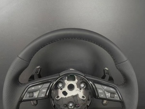 Volante Sportivo in Pelle Stile RS per Audi A3 A4 A5 A6 <span class=keywords><strong>A7</strong></span> Q3 Q5 Q7 S Line - Product Image 2
