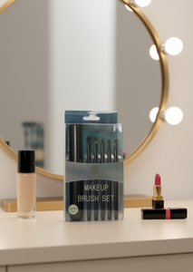 Set di pennelli per trucco Grennoot 5 pezzi con setole sintetiche e manico in plastica modello 6711 - Product Image 2