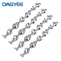 Mélangeur Statique Haute Pression pour Tuyauterie de Grand Diamètre, Connexion à Bride Fiable, Gère jusqu'à 10 MPa pour Fluides Industriels